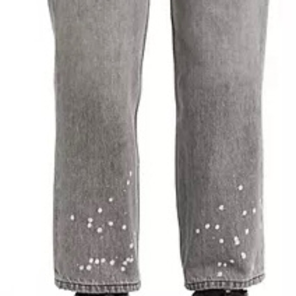LEVI'S® LOW PRO JEANS GREY W WHITE SPATTER NWT - Picture 2 of 13